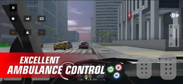 Excellent ambulance control
